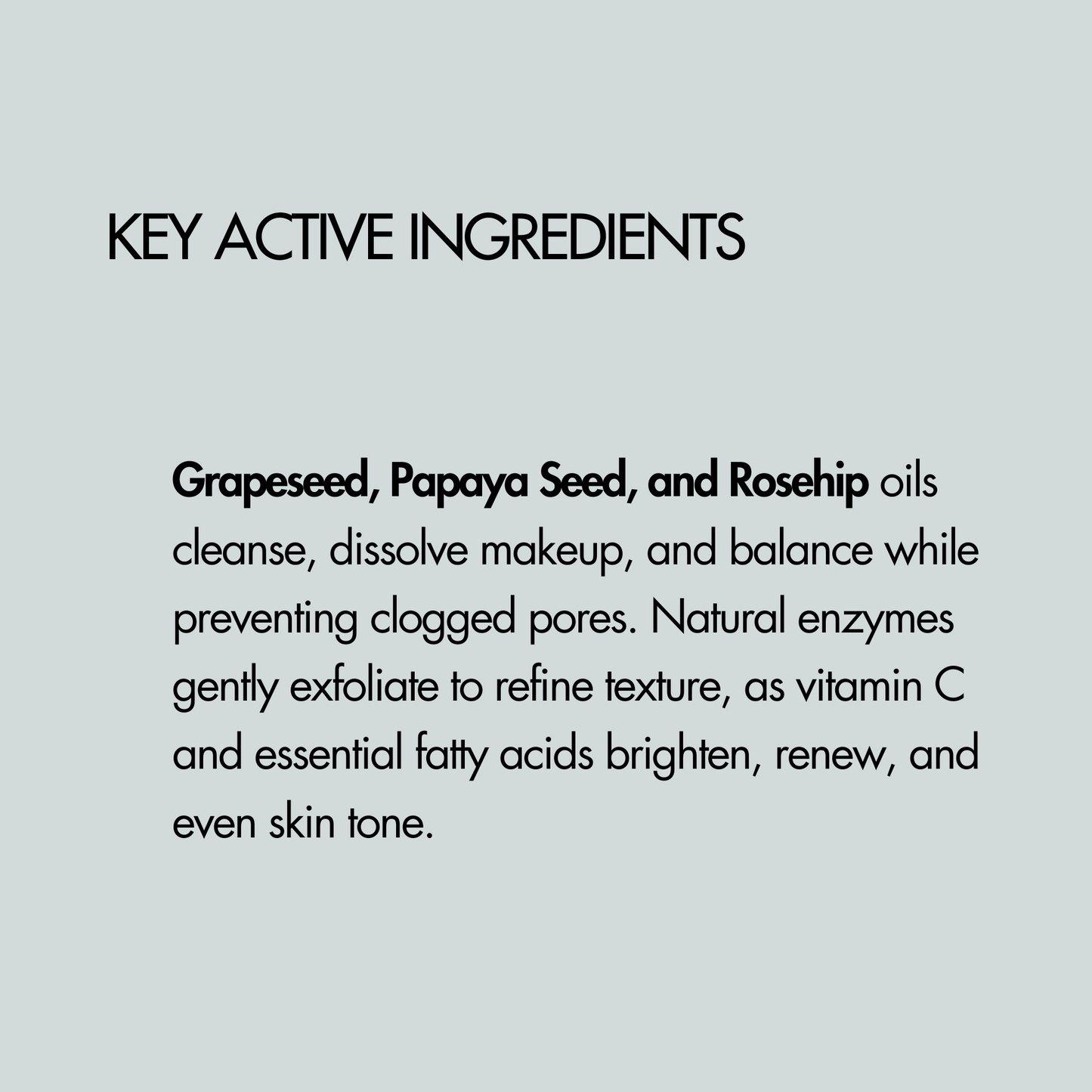 Oil Cleanser